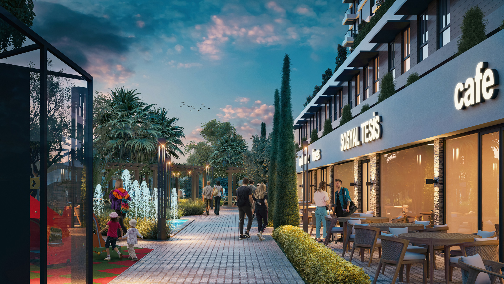 Doğayla İç İçe, Şehrin Kalbinde Bir Yaşam Sabiha Gökçen Havalimanı’nın hemen yanı başında, modern şehir yaşamının merkezinde yepyeni bir dünya yükseliyor: Kentev Yenişehir. 4