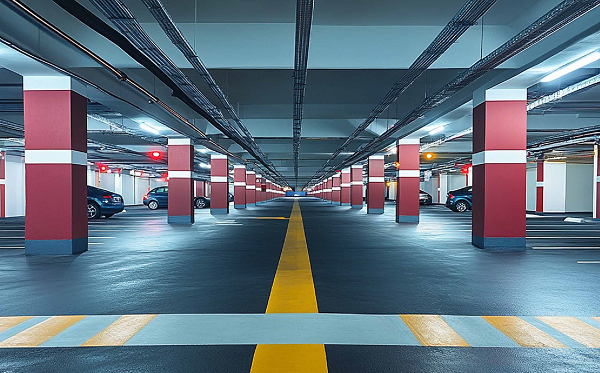 Geniş Otopark Alanları